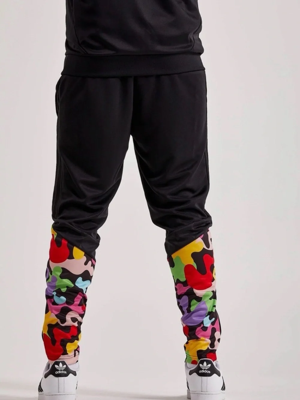 Adidas Tiro Pant Pride Rich Mnisi Men’s Large Joggers (IJ3001) - Multi-Color Leg